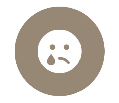 Infografika - crying face, smutek - blog helloskarbie.pl